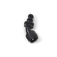 Russell Performance -10 AN Twist-Lok 45 Degree Hose End (Black)