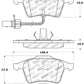 StopTech Performance 1/05-09 Audi A4/A4 Quattro Front Brake Pads