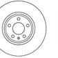 StopTech 08-11 Audi A5 Quattro / 09-12 Audi A4 Quattro Sport Cryo Drilled Right Front Rotor