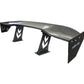 NRG Carbon Fiber Spoiler - Universal (59in.) NRG Logo Large End Plates