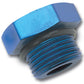 Russell Performance -12 AN Straight Thread Plug (Blue)