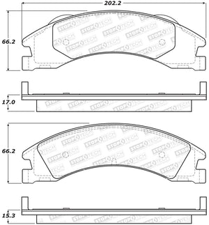 StopTech Street Brake Pads - Front