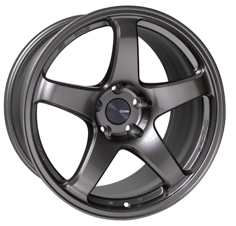 Enkei PF05 17x9 5x114.3 40mm Offset 75mm Bore Dark Silver Wheel