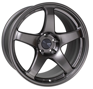 Enkei PF05 18x8 45mm Offset 5x100 75mm Bore Dark Silver Wheel (Special Order/No Cancel)