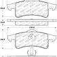 StopTech Sport Brake Pads w/Shims and Hardware