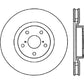 StopTech Power Slot 5/93-98 Supra Turbo Front Right SportStop CRYO Slotted Rotor