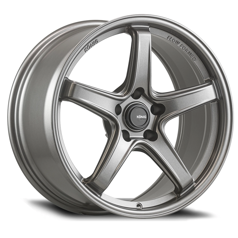 Konig Neoform 18X9.5 5X120 ET35 Matte Grey Flow Formed