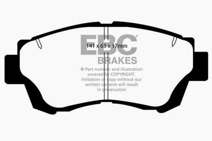 EBC 92-96 Lexus ES300 3.0 Ultimax2 Front Brake Pads