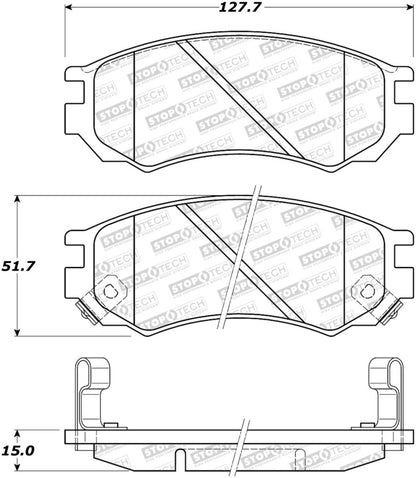 StopTech Street Brake Pads - Front