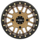 Method MR406 UTV Beadlock 14x10 5+5/-2mm Offset 4x156 132mm CB Method Bronze w/Matte Blk Ring Wheel