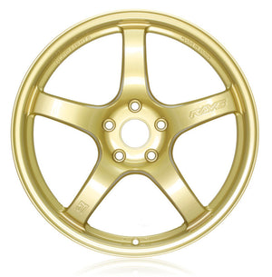 Gram Lights 57CR 17x9 +38 5x114.3 E8 Gold Wheel (Min Order Qty 20)