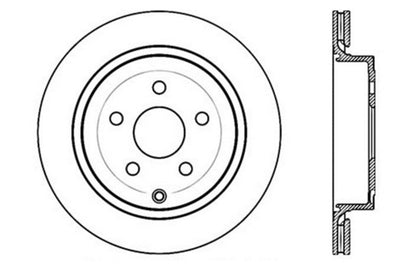 StopTech Drilled Sport Brake Rotor