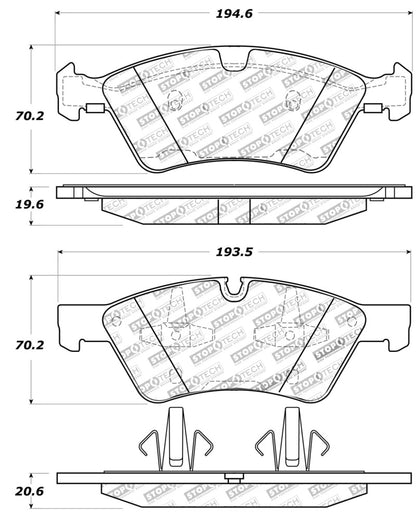 StopTech Performance Brake Pads