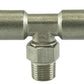 Turbosmart 1/8 NPT to TEE 1/4 Pushloc Stainless Steel