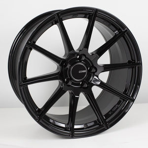 Enkei TS10 18x8.5 5x114.3 35mm Offset 72.6mm Bore Black Wheel