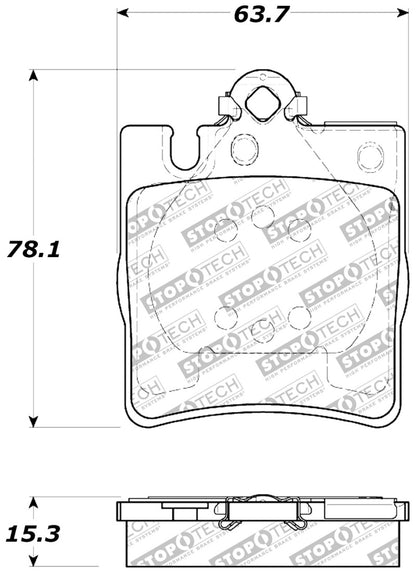 StopTech Performance Brake Pads