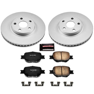 Power Stop 05-10 Scion tC Front Z17 Evolution Geomet Coated Brake Kit