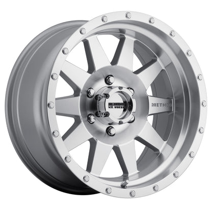 Method MR301 The Standard 15x7 -6mm Offset 6x5.5 108mm CB Machined/Clear Coat Wheel