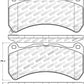 StopTech Performance 08-09 Lexus IS F Front Brake Pads