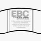 EBC 99-02 Noble M12 2.6 Twin Turbo Redstuff Rear Brake Pads