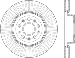 StopTech 14-18 Cadillac CTS Cryo-Stop Front Premium Rotor