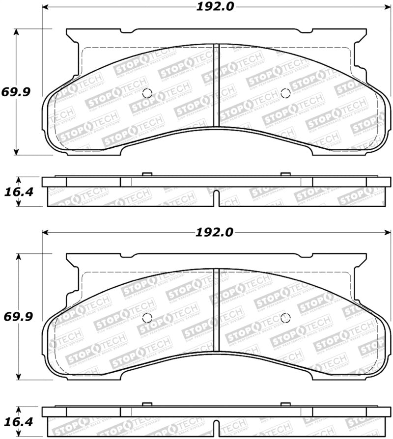 StopTech Street Brake Pads