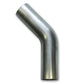 Vibrant 5in O.D. T304 SS 45 deg Mandrel Bend 6in x 6in leg lengths (7.5in Centerline Radius)