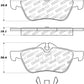 StopTech Street Touring 02-06 Mini Front Brake Pads