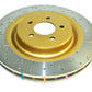 DBA 2016+ Holden RG Colorado / Trailblazer Rear 4000 Series XS Drilled & Slotted Gold Brake Rotor