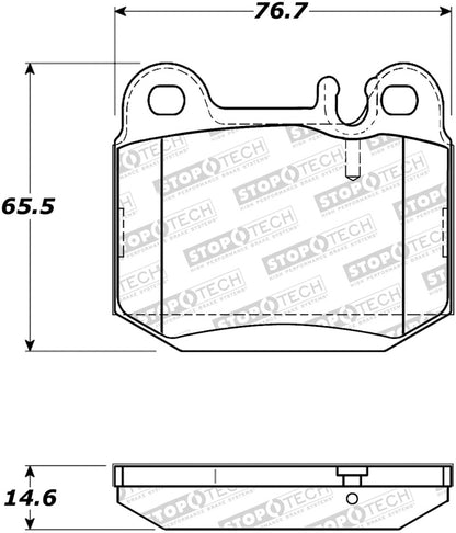 StopTech Street Brake Pads