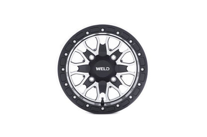 Weld UTV RF Series Raptor U501 15x8 Raptor Beadlock 4x156 4BS Satin BLK MIL