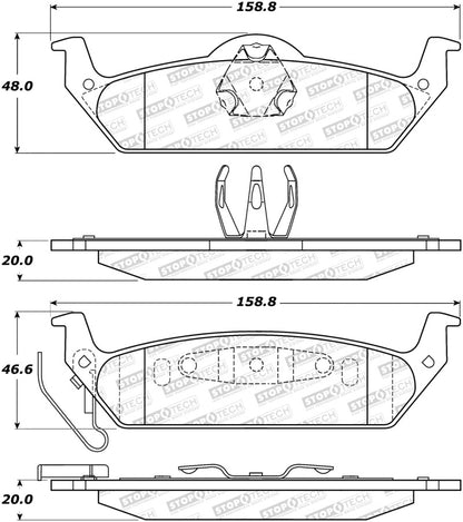 StopTech Street Brake Pads