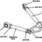 SPC Performance GM Mid Size Metric Pro Series Front Adjustable Upper Control Arm (Race Only)