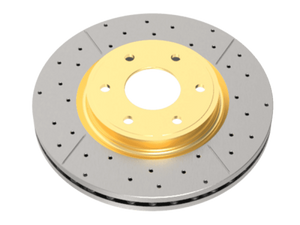 DBA 02-07 Jeep Liberty Front Street Drilled & Slotted Rotor