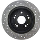 StopTech 09-10 Acura TSX / 08-10 Honda Accord Coupe/05-10 Sedan Right Rear Slotted & Drilled Rotor