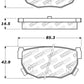 StopTech Performance 89-98 240SX Rear Brake Pads