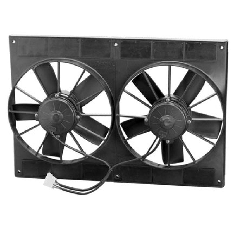 SPAL 2720 CFM 11in Dual High Performance Fan - Pull (2VA06-AP70/LL-37A)