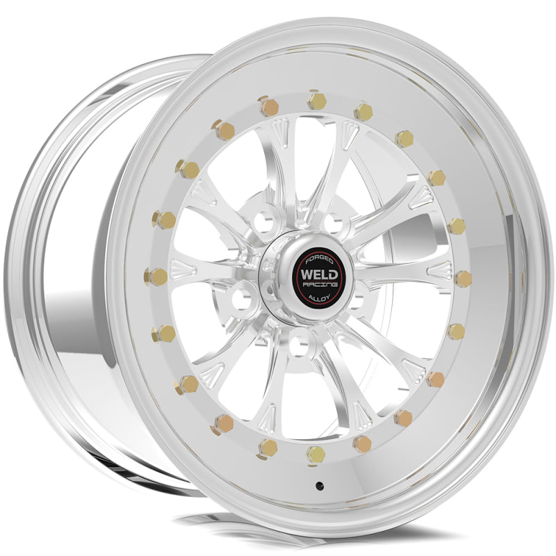 Weld Vitesse 15x10 / 5x4.75 BP / 6.5in. BS Polished Wheel - Non-Beadlock