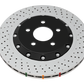 DBA 2015+ Audi RS-3 5000 Series Drilled Front Brake Rotor