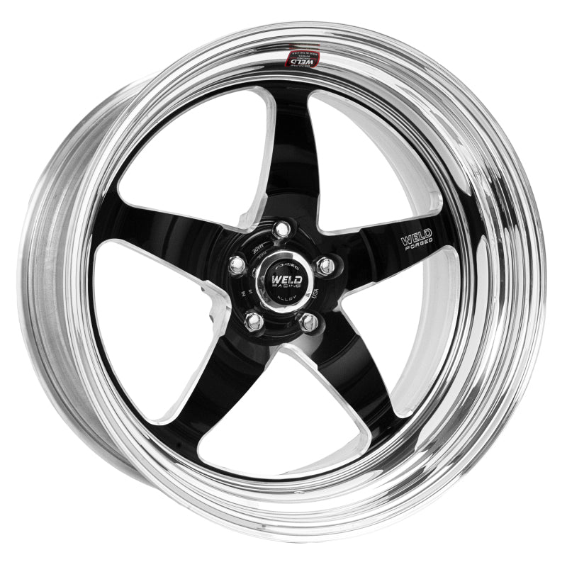 Weld S71 20x10.5 / 5x4.75 BP / 7.3in. BS Black Wheel (High Pad) - Non-Beadlock