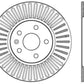 StopTech Drilled Sport Brake Rotor