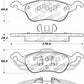 StopTech Performance Brake Pads