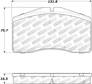 StopTech Street Touring 92-98 Porsche 911 Front Brake Pads