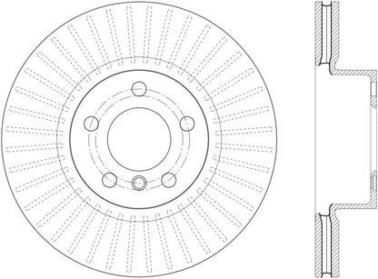 StopTech Drilled Sport Brake Rotor