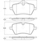 StopTech Street Touring 06-09 Mini Cooper/Cooper S Front Brake Pads