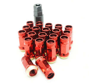 Wheel Mate Muteki SR45R Lug Nut Kit 12x1.5 - Red