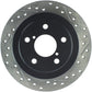 StopTech 05-06 Saab 9-2X AWD / 02-05 Impreza WRX / 02 WRX STi Slotted & Drilled Left Rear Rotor