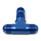 Russell Performance -3 AN Flare Bulkhead Tee Fitting (Blue)