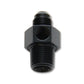 Vibrant -6AN Male to 1/4in NPT Male Union Adapter Fitting w/ 1/8in NPT Port