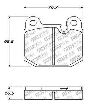 StopTech Street Touring Brake Pads